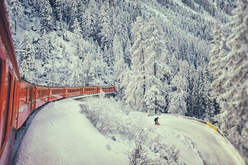 Bernina Express Train and St. Moritz Day Tour from Milan 4
