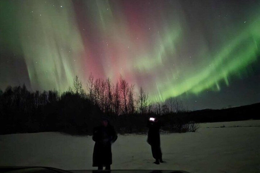 Fire and Ice tour hot springs northern lights 4