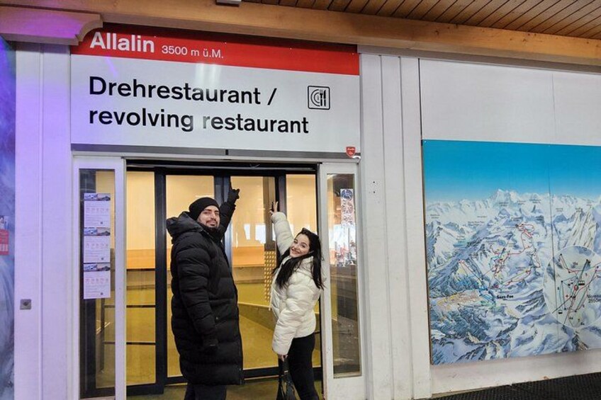 Zurich Day Trip: Allalin, The Highest Revolving Restaurant 1