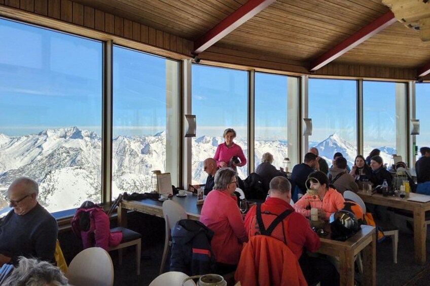 Zurich Day Trip: Allalin, The Highest Revolving Restaurant 4