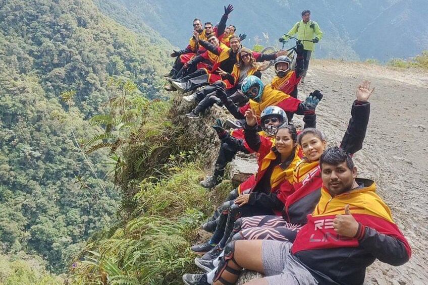 Cycling on the Road of Death Bolivia 2
