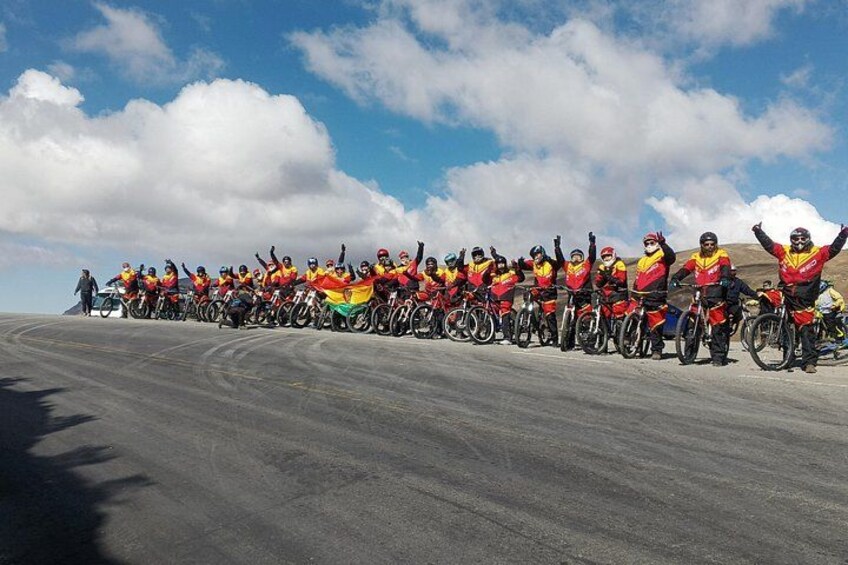 Cycling on the Road of Death Bolivia 1