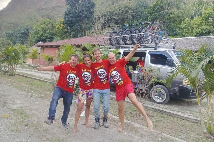 Cycling on the Road of Death Bolivia 2