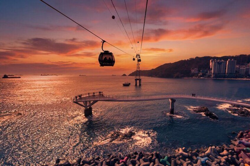 Busan Small Group 100% Guaranteed Sky Capsule with Hotel Pickup 3