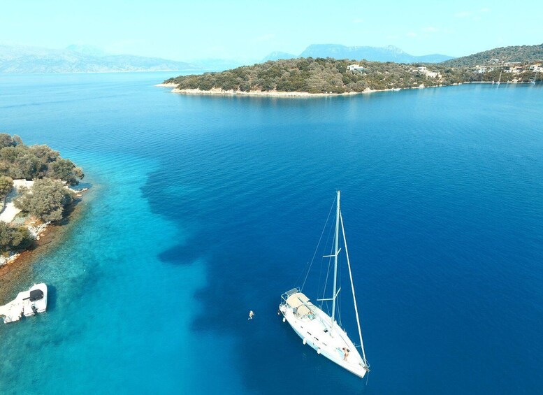 Picture 25 for Activity Nydri: Full-Day Sailing Cruise with Swim Stops & Meal 5