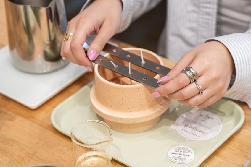 Candle Pouring Workshop in Savannah 3