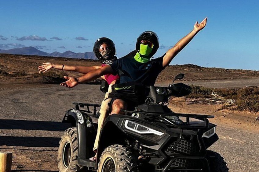 Volcano Hike and Meeting with Squirrels on Quad Bike 1