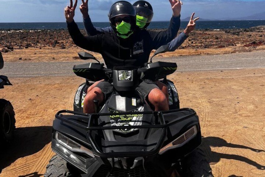Volcano Hike and Meeting with Squirrels on Quad Bike 1