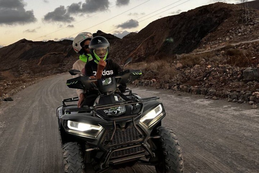 Volcano Hike and Meeting with Squirrels on Quad Bike 3