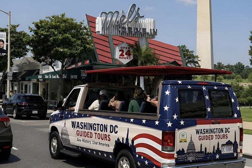 Washington DC Monuments Open-Air Sightseeing Guided Tour 5
