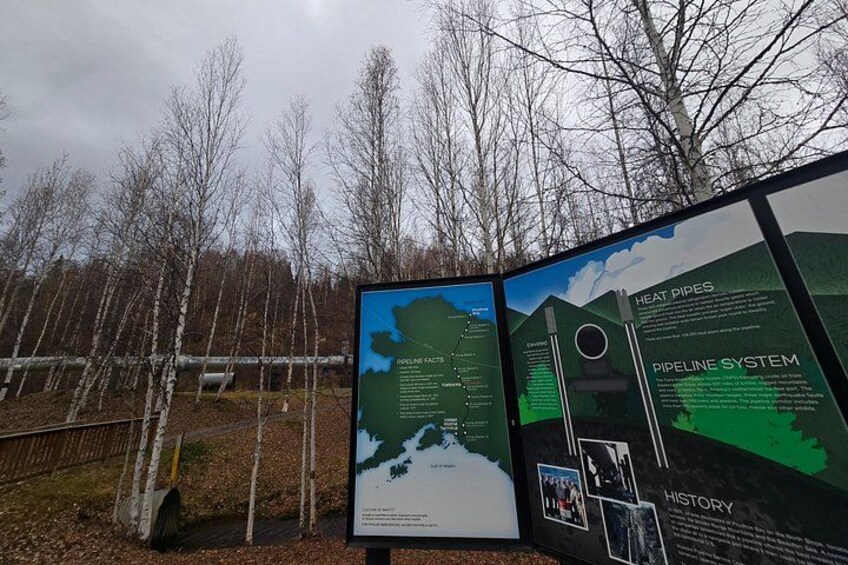 Alaska Pipeline. We Love showing and teaching our guest about this unique build in Alaska. 2