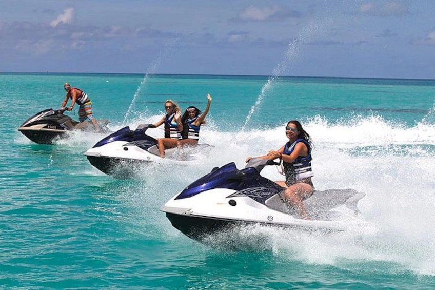 Doha : Explore Doha's coastline on jet ski with View of Skyline 1