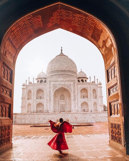 From Delhi: All Inclusive Same Day Taj Mahal Tour with lunch 1