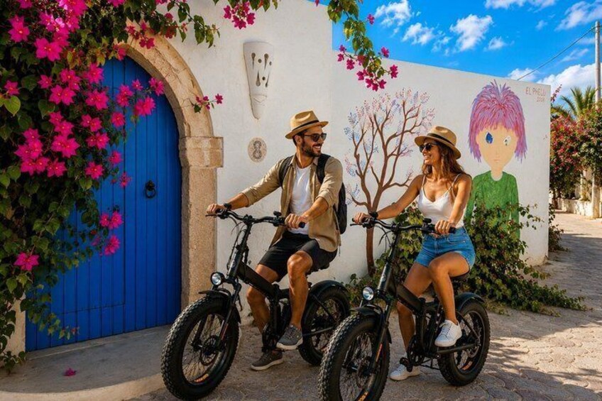 Djerbahood: Electric Bike Tour to Village Street Art 1