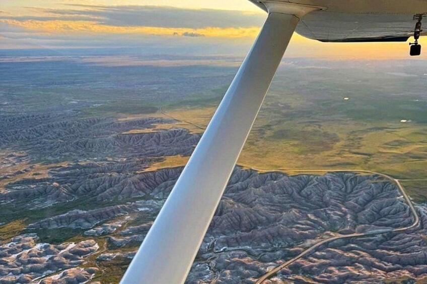 Ultimate Small Plane Aerial Tour to See Badlands National Park 1