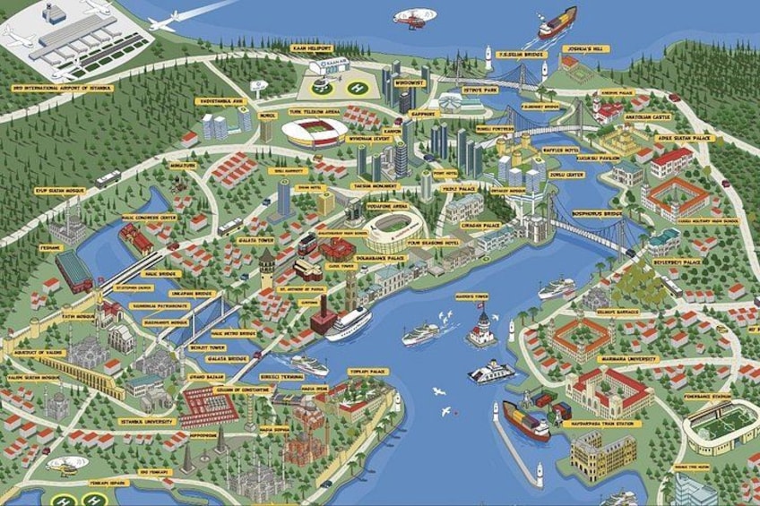 A Majectic Helicopter Tour in Istanbul 4