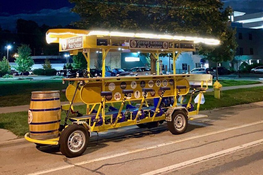 Private Pub Cruiser Party Bike 2