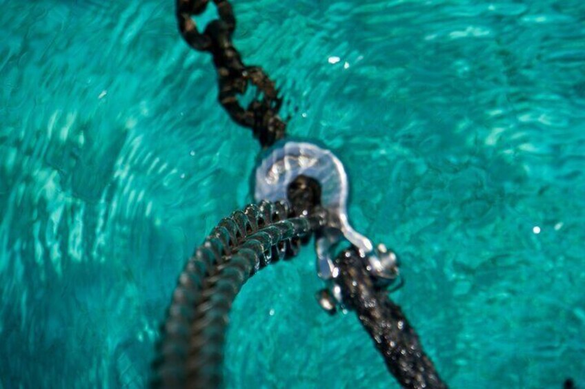 South Paros Antiparos Faragas Beach Sailboat Yin Yang Concept 2