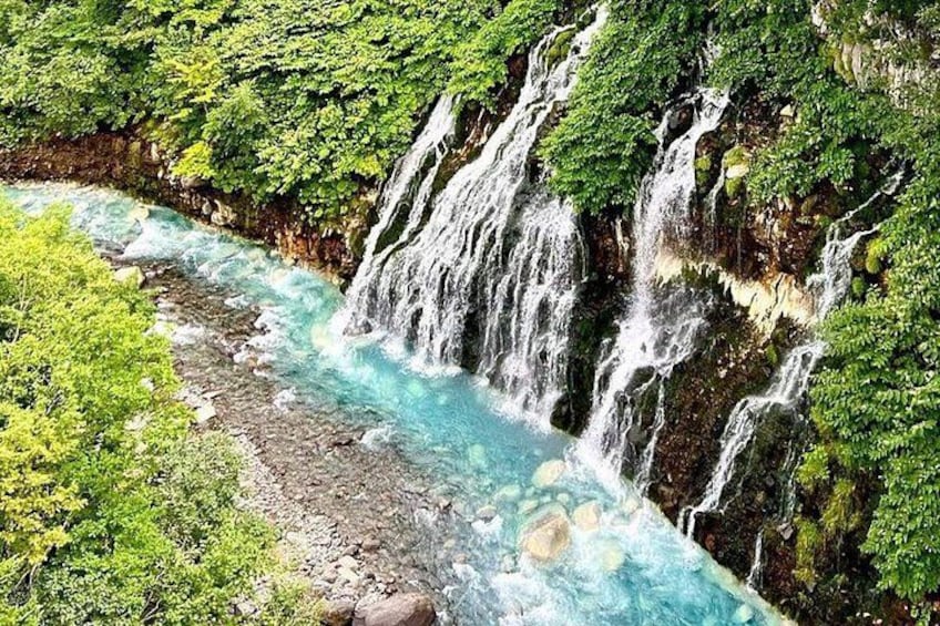 Shirahige Falls in spring 3
