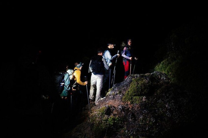 Night Climb – Sunrise Experience at Mount Pico 3