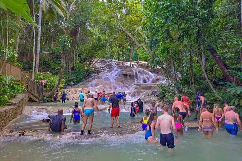 Dunn's River Falls & View Of Ocho Rios and Fern Gully Rainforest 2