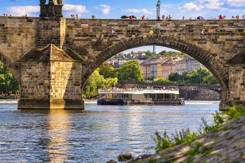 Picture 3 for Activity Prague 50-Minute Sightseeing Cruise on an Electric Catamaran 5