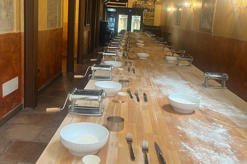 Private Tuscan cooking class with wine tasting 5
