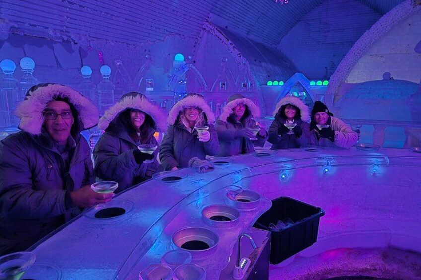 Midnight Sun Magic Chena Hot Springs Soak and Ice Museum Tour 3