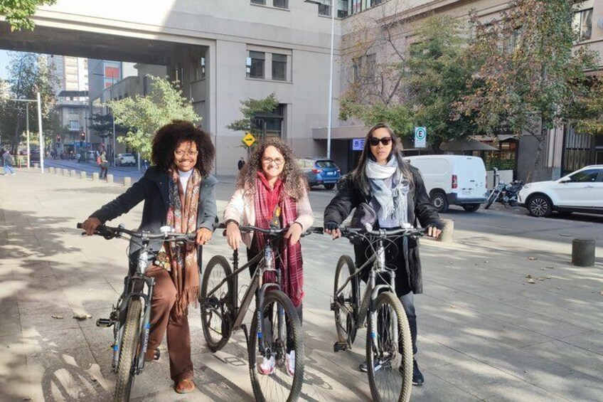 Tour of Santiago by bicycle 5