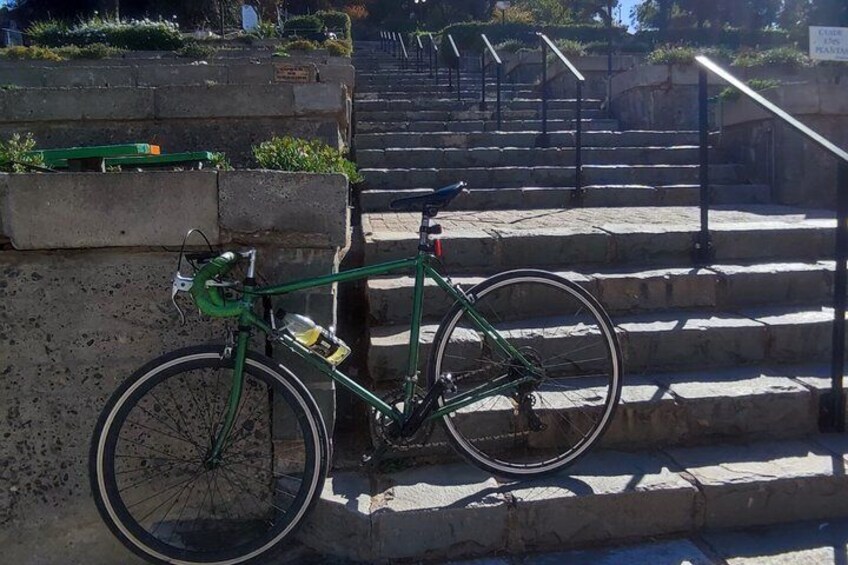 Tour of Santiago by bicycle 2