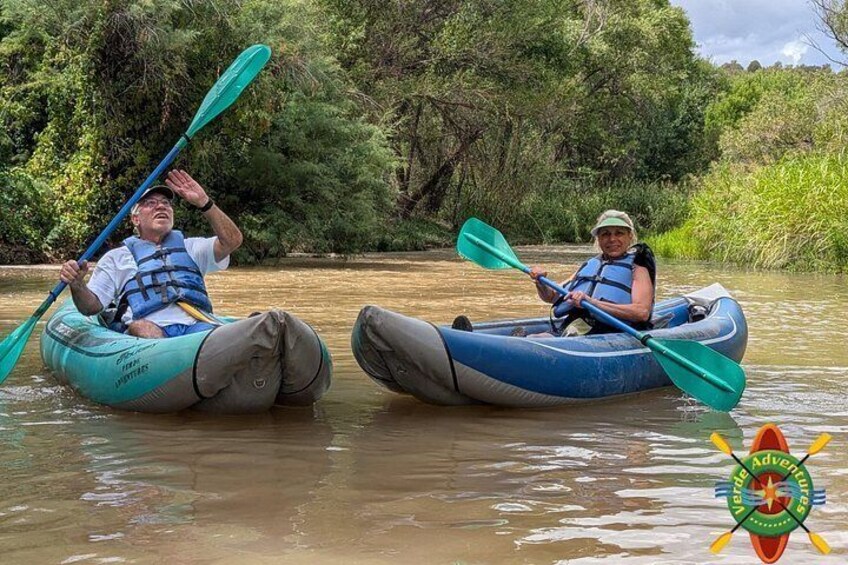 Paddling along singing a song 2