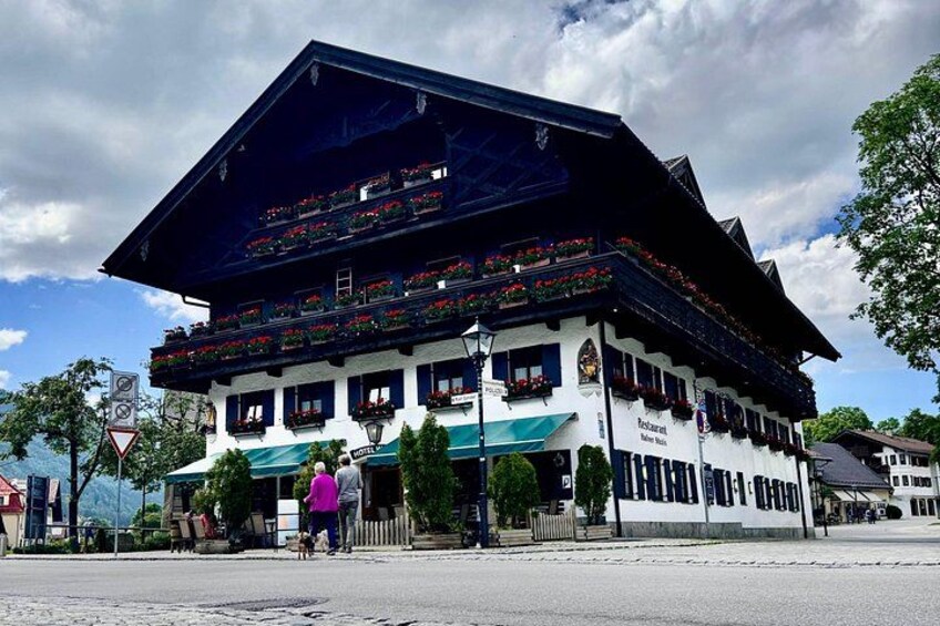OAG - Oberammergau literally picturesque Bavarian village 5