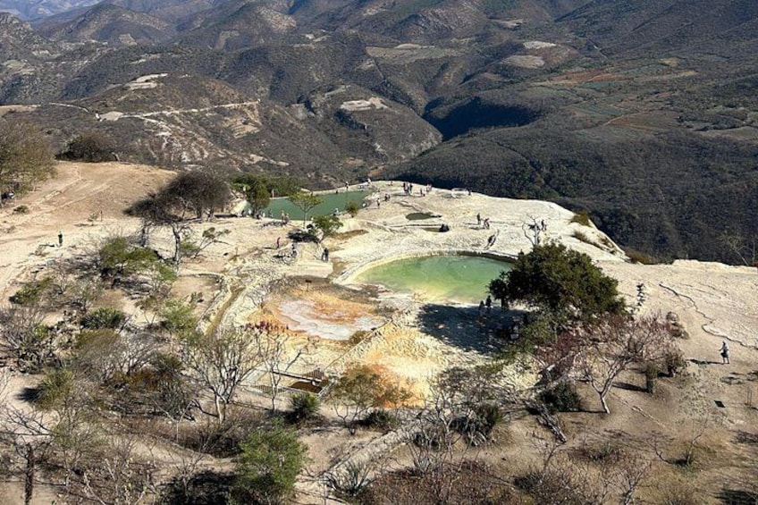 Hierve el Agua Route Tule Tree Mitla Mezcal Rugs and Candles 4