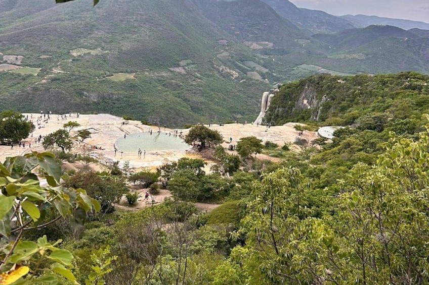 Hierve el Agua Route Tule Tree Mitla Mezcal Rugs and Candles 2
