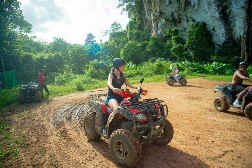Klong Root Jurassic World Kayaking and Swimming in Krabi 3
