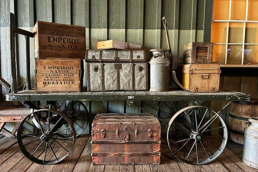 Wander at your own pace as vivid audio narration brings Sacramento's early triumphs and disasters to life. 4