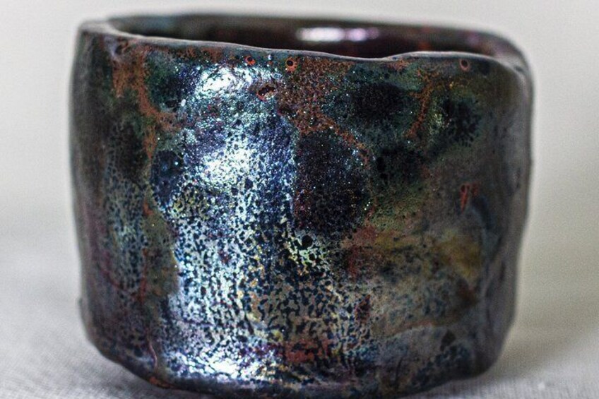Japanese Pottery Kurinuki Workshop at Gilgamesh Art Cafe in Amman 2