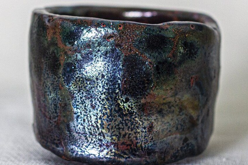 Japanese Pottery Kurinuki Workshop at Gilgamesh Art Cafe in Amman 2