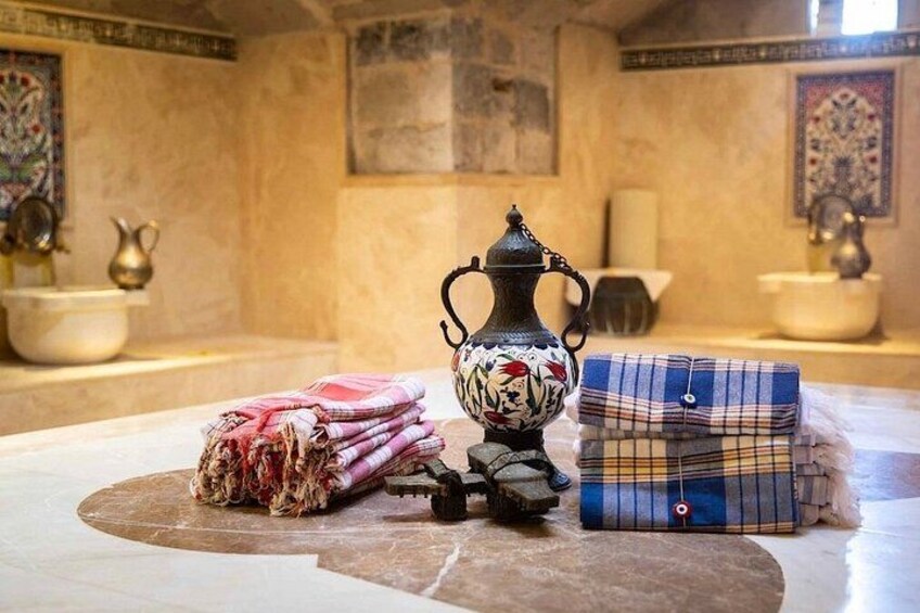Side Turkish Bath with Massage, Sauna and Free Hotel Transfer 4