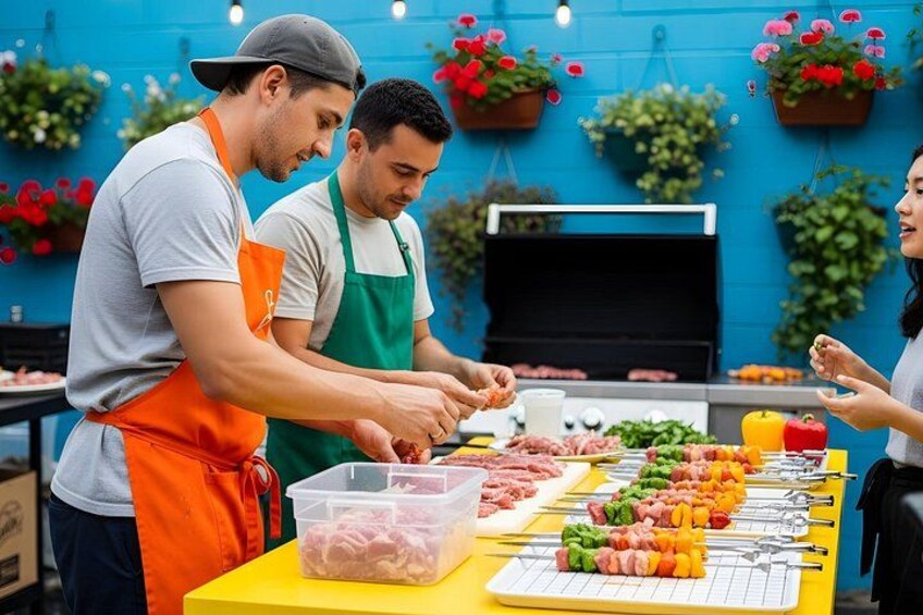 A hands-on BBQ class 2