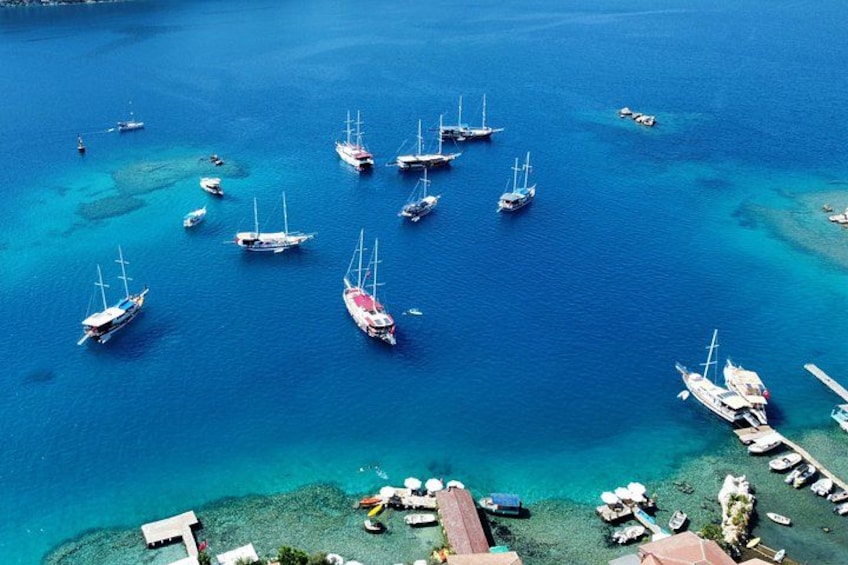 Sail Turkey: Mix Age Fethiye to Olympos Gulet Cruise 2