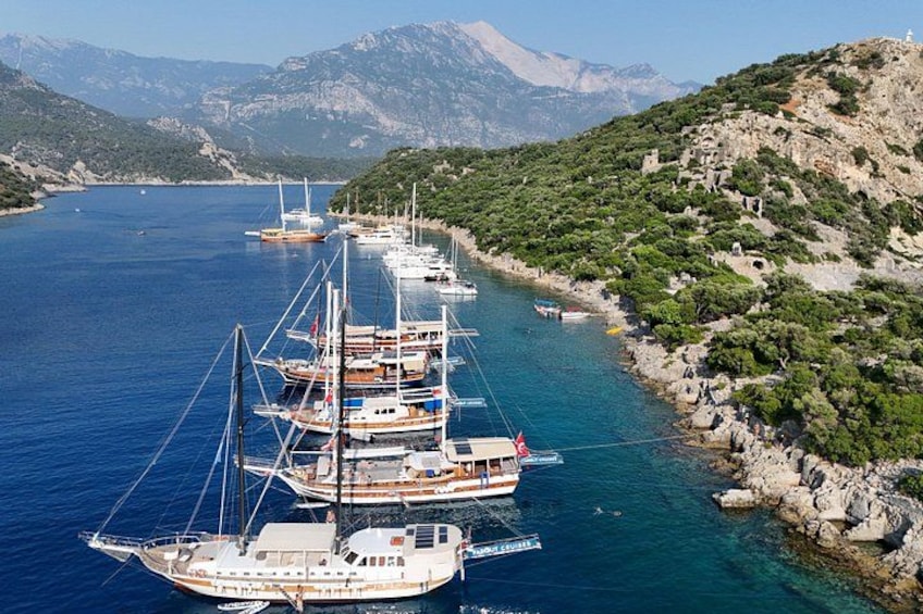 Sail Turkey: Mix Age Fethiye to Olympos Gulet Cruise 4