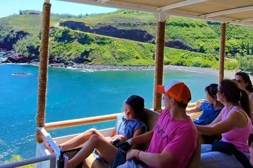 Shaka Shuttle Tours highlight of the rugged Maui Coastline. 5