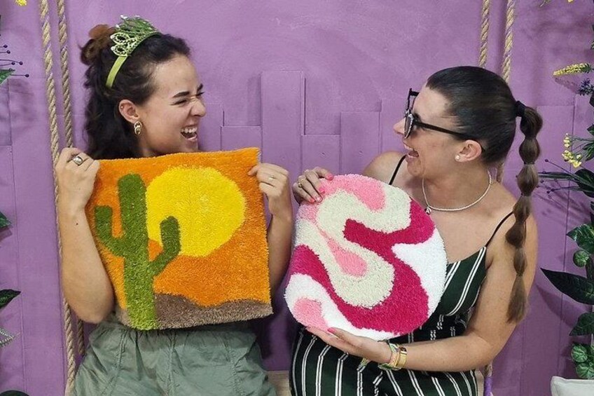 Tufting Workshop Create Your Custom Rug in Valencia 3
