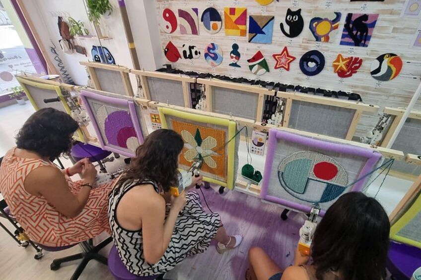 Tufting Workshop Create Your Custom Rug in Valencia 2