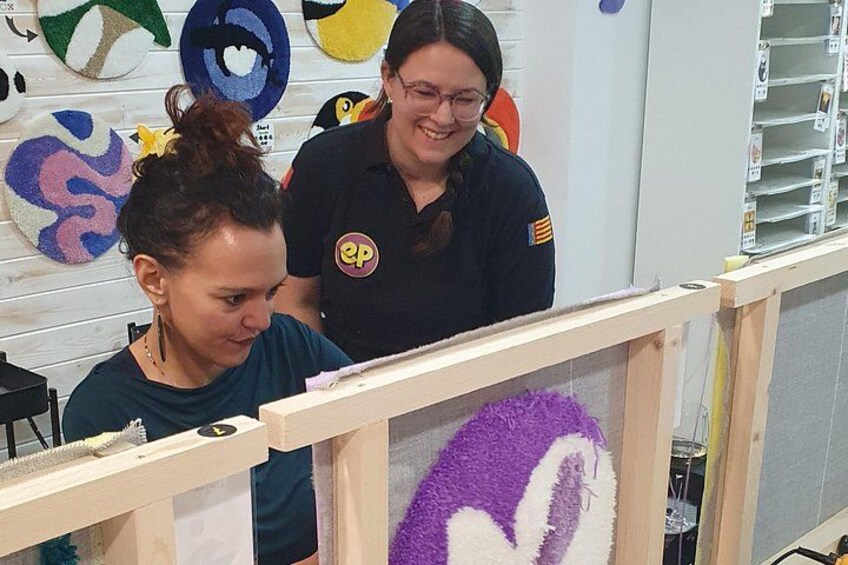 Tufting Workshop Create Your Custom Rug in Valencia 5