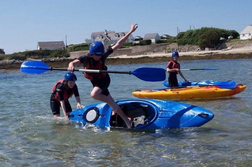 Family Kayaking Taster Session in Anglesey 1