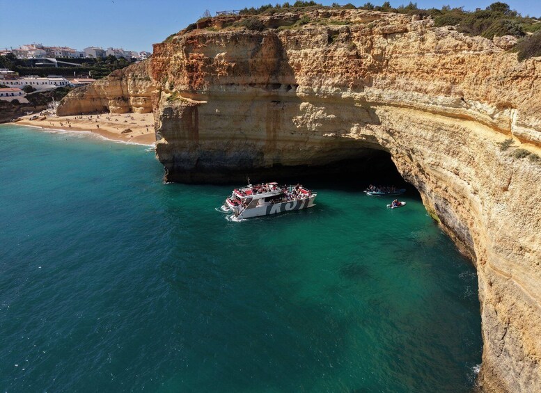 Picture 4 for Activity Albufeira: Benagil Caves and Coastline Boat Trip 5