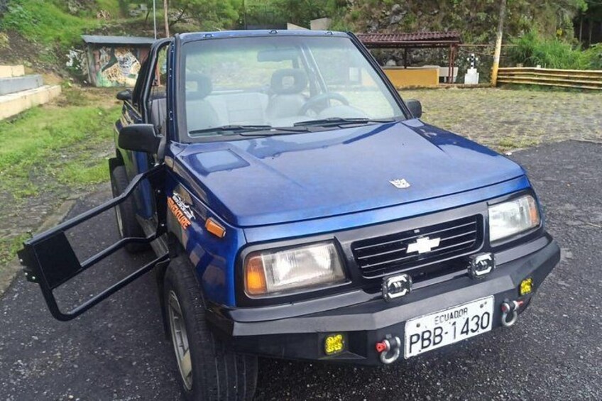 4x4 Vehicle Rental in Baños, Ecuador by the hour 5