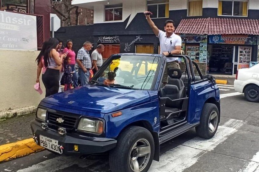 4x4 Vehicle Rental in Baños, Ecuador by the hour 1